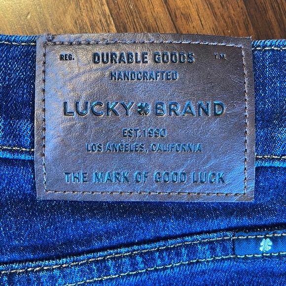 LIKE NEW LUCKY BRAND MEN’S 221 STRAIGHT JEANS SIZE 31x30 - Picture 3 of 8